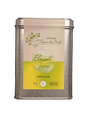 Tisane Elément Terre Boîte métal de 60 gr