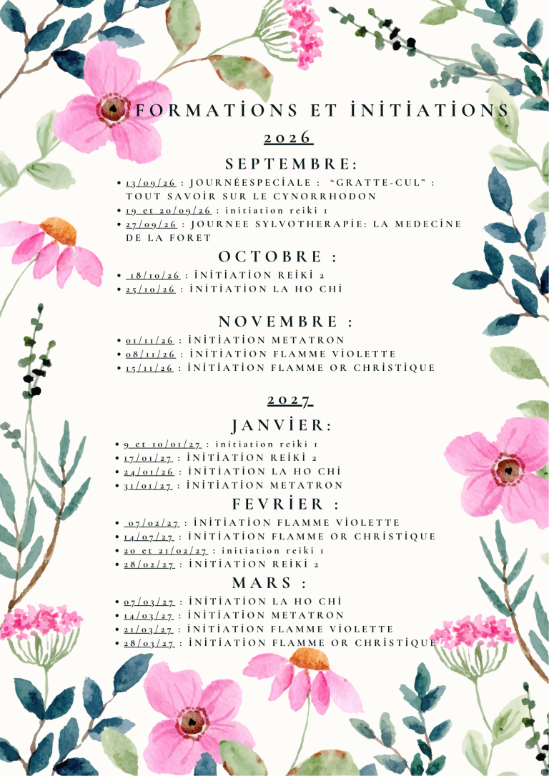calendrier formations rentrée 2026-2027