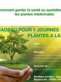 CARTE CADEAU FORMATION PLANTES